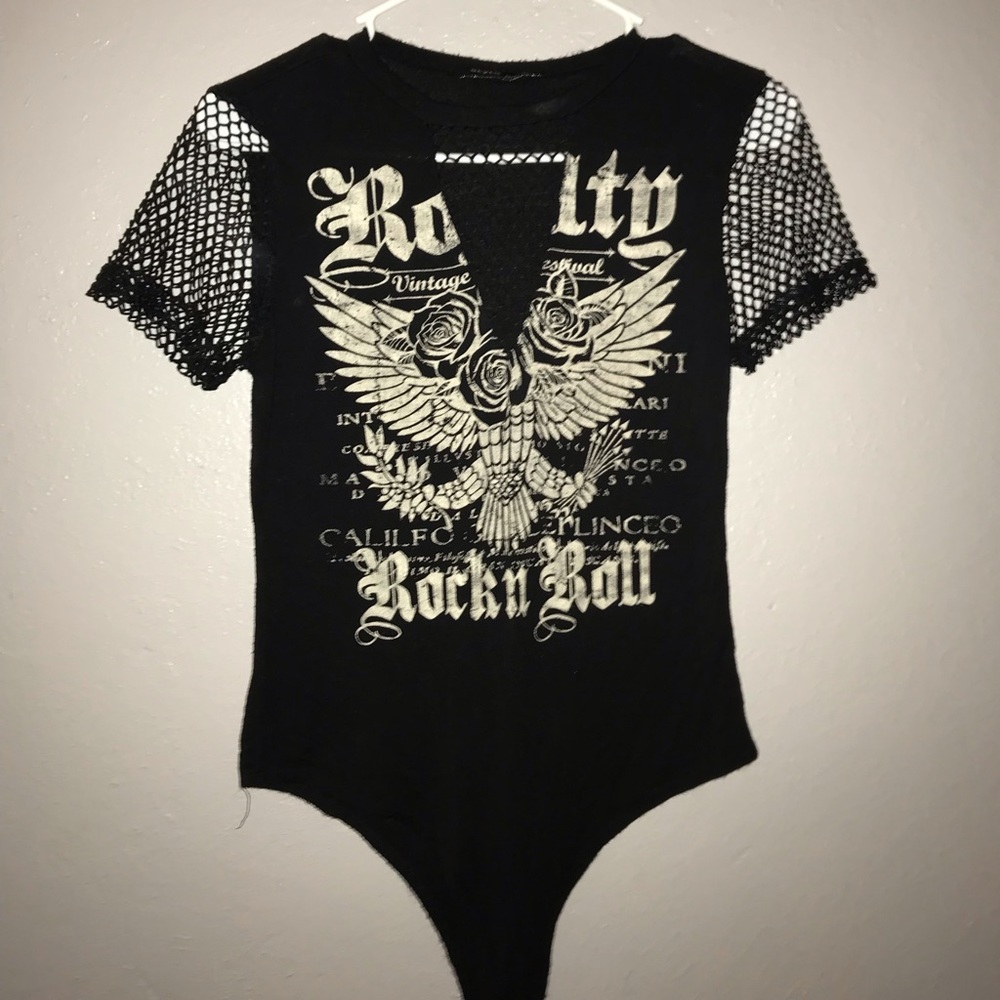Fishnet bodysuit